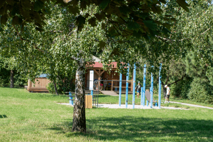 Workout - hřiště u ZŠ Mokrá-Horákov